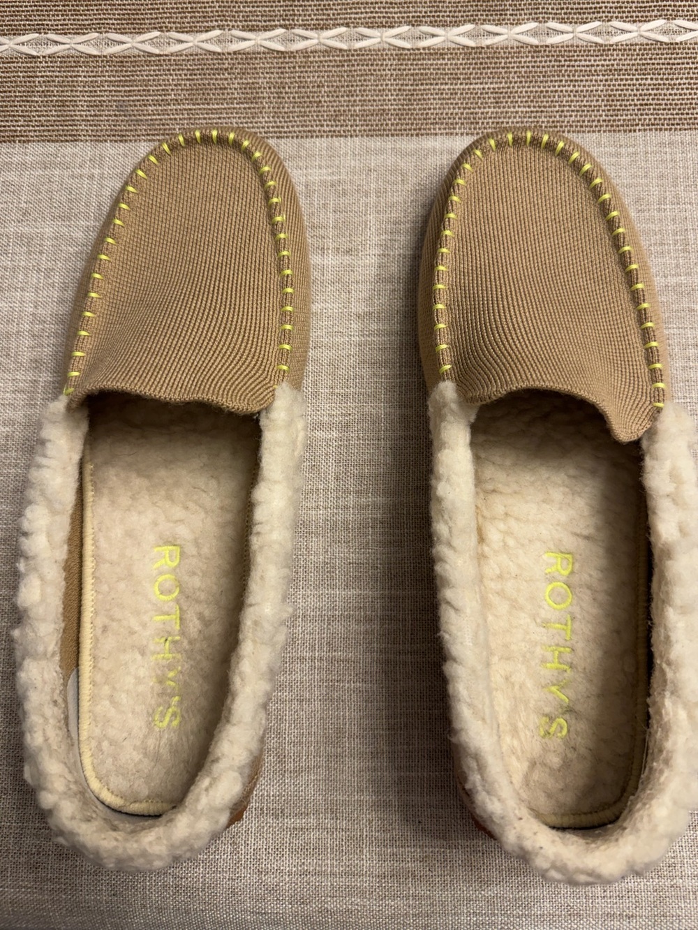 Rothy's The Slipper Nutmeg Textile slipper shoes size 11